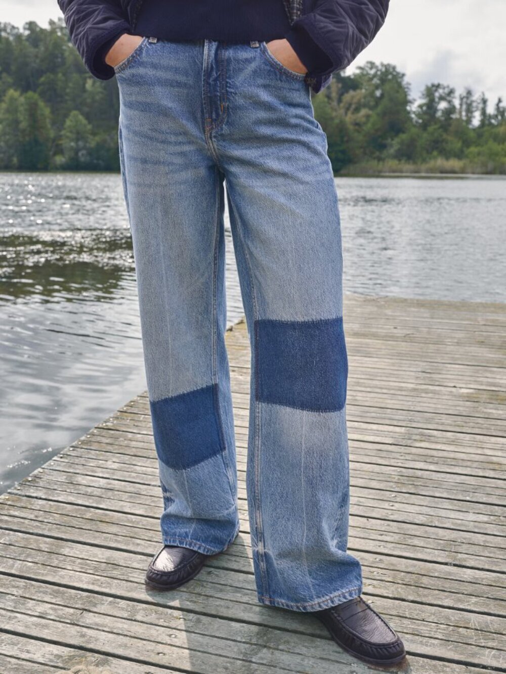 H&M Divided Ultra High-Waist Straight Jeans | US 20 | NWT